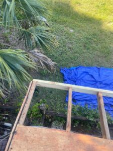 Roof Drying and Plywood Repairs