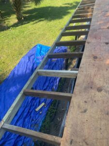 Roof Drying and Plywood Repairs