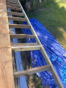 Roof Drying and Plywood Repairs