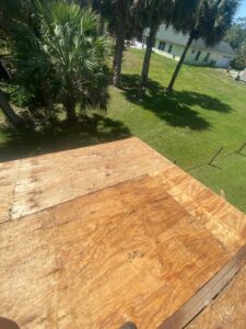 Roof Drying and Plywood Repairs
