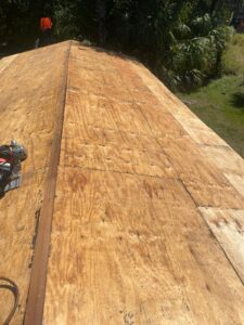 Roof Drying and Plywood Repairs