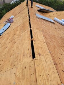 Roof Drying and Plywood Repairs