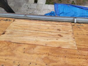 Roof Drying and Plywood Repairs