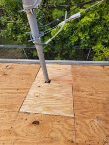 Roof Drying and Plywood Repairs