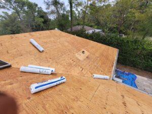 Roof Drying and Plywood Repairs