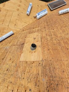 Roof Drying and Plywood Repairs