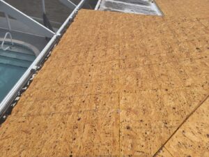 Roof Drying and Plywood Repairs