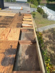 Roof Drying and Plywood Repairs