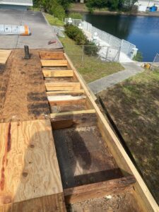 Roof Drying and Plywood Repairs