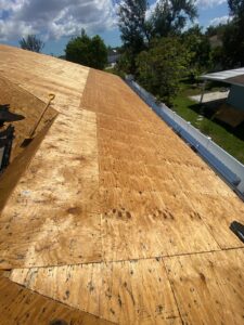 Roof Drying and Plywood Repairs